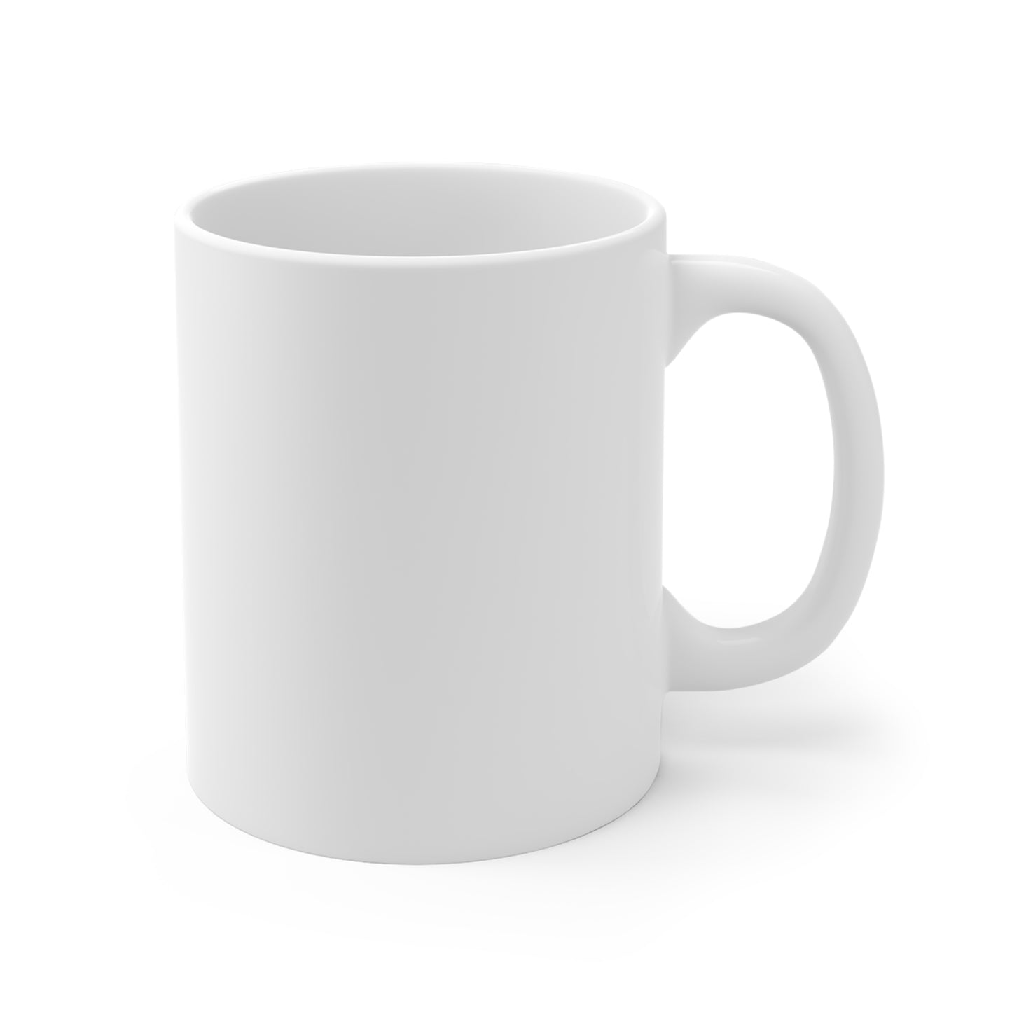 Coffee Break Ceramic Mug — Retro Coffee Beans Pattern (11oz/15oz/20oz)