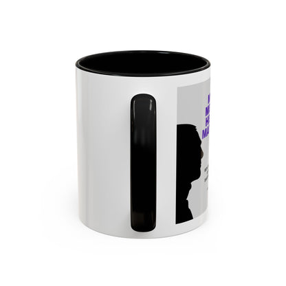 Men's Mental Health Accent Coffee Mug — 'men'mental health' Supportive Ceramic Mug